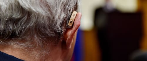 Detail,Shot,With,A,Hearing,Aid,Device,Used,By,Old